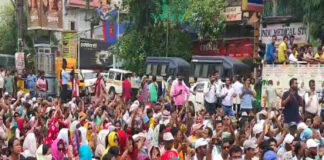 চাকরিহারাদের অভিযান ঘিরে ধুন্ধুমার কাণ্ড
