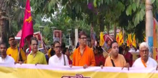 বাংলাদেশের মঙ্গল শোভাযাত্রার স্বাদ কলকাতায়