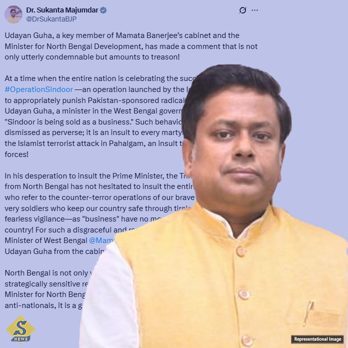 মোদীকে ‘সিঁদুর ব্যবসায়ী’ আক্রমণ উদয়নের, পাল্টাও  