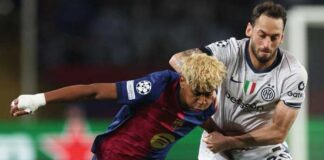 ৬ গোলে ড্র বার্সা-ইন্টার ম্যাচ