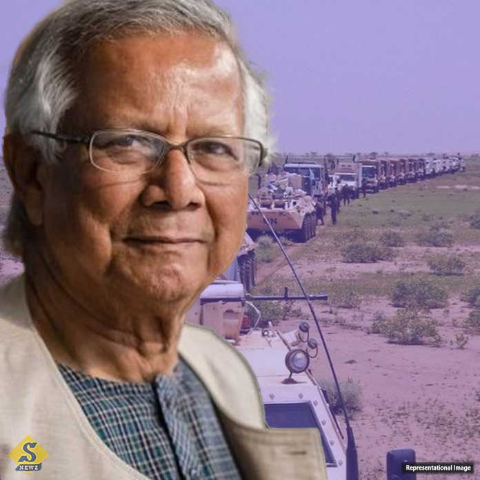 মানবিক করিডর, ইউনূসের বিরুদ্ধে শুরু বিক্ষোভ