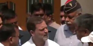 পহেলগাঁওয়ে নিহত নৌসেনা অফিসারের বাড়িতে রাহুল গান্ধী