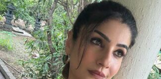 ভুলে চুমু, শুটিংয়ে বমি রাভিনার