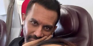 রাজের কাঁধে সামান্থার মাথা