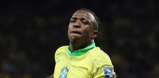 ব্রাজিল : ভিনিসিয়ুসের গোলে বিশ্বকাপের টিকিট