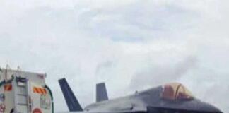 যান্ত্রিক ত্রুটি এফ-৩৫ বি-তে, আটকে ৪৮ ঘণ্টা