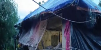 ঘুমন্ত অবস্থায় দেওয়াল চাপা পড়ে মৃত স্বামী-স্ত্রী