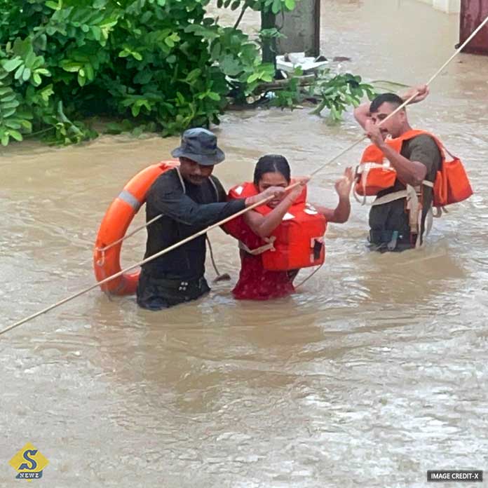 উত্তর-পূর্ব ভারতে বন্যা পরিস্থিতি, মৃত বেড়ে ৪৪