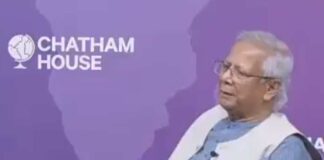 লন্ডনে মোদিকে দোষ দিলেন ইউনুস