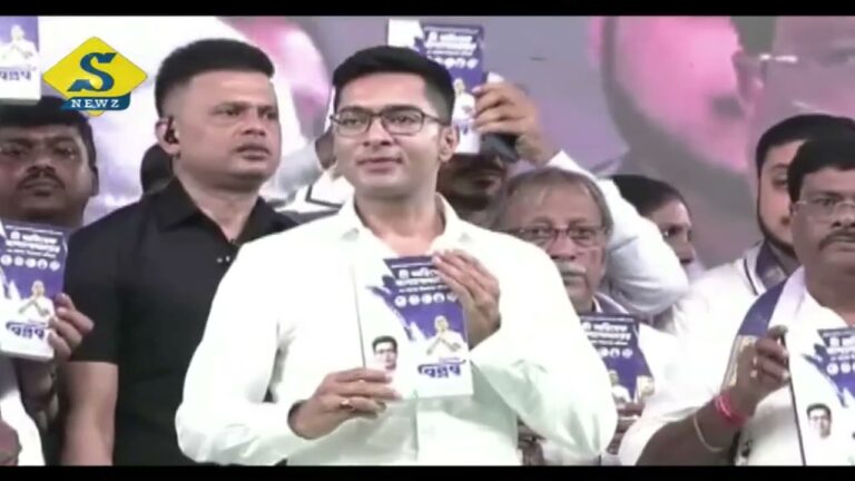 ‘২৬-র ভোটে বিজেপি ৫০-র নিচে নামবে, চ্যালেঞ্জ অভিষেকের