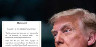 শুল্ক : দেশের স্বার্থ রক্ষা করতে সকল পদক্ষেপ, বিবৃতি কেন্দ্রের