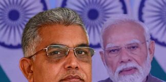 দুর্গাপুরে প্রধানমন্ত্রীর সভায় আমন্ত্রণ দিলীপ ঘোষ-কে