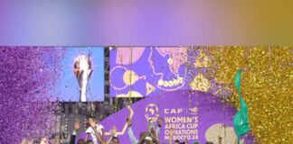 মরক্কোকে হারিয়ে রেকর্ড ট্রফি নাইজেরিয়ার