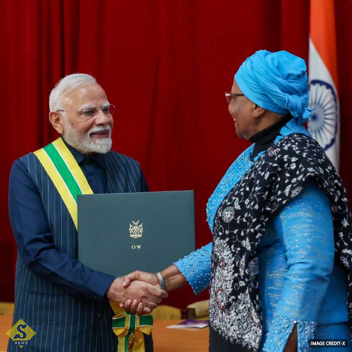 নামিবিয়ার সর্বোচ্চ সম্মানে ভূষিত প্রধানমন্ত্রী 