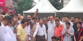 খুঁটিপুজোয় তৃণমূলের ২১-র মেগা শো-র প্রস্তুতি