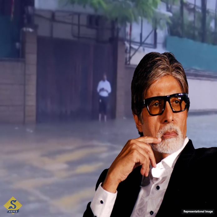 মুম্বই বৃষ্টিতে জলমগ্ন অমিতাভের বাংলোও