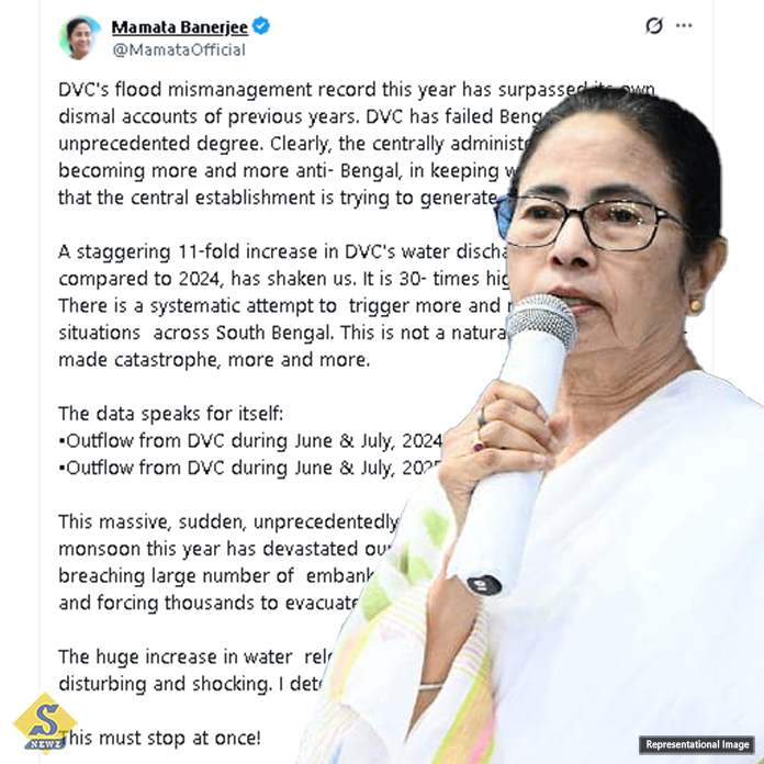 গভীর ষড়যন্ত্র, জল ছাড়া নিয়ে ডিভিসিকে দুষলেন মুখ্যমন্ত্রী