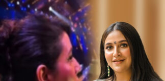 শুভশ্রীর ঘাড়ের উল্কি নিয়ে আলোচনা