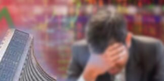 ২ সেশনে সেনসেক্স কমল প্রায় ১৫০০ পয়েন্ট