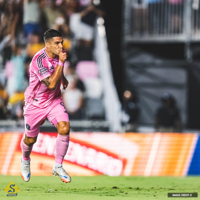 Suarez-hero-in-Messi-less-match,-Miami-in-semis