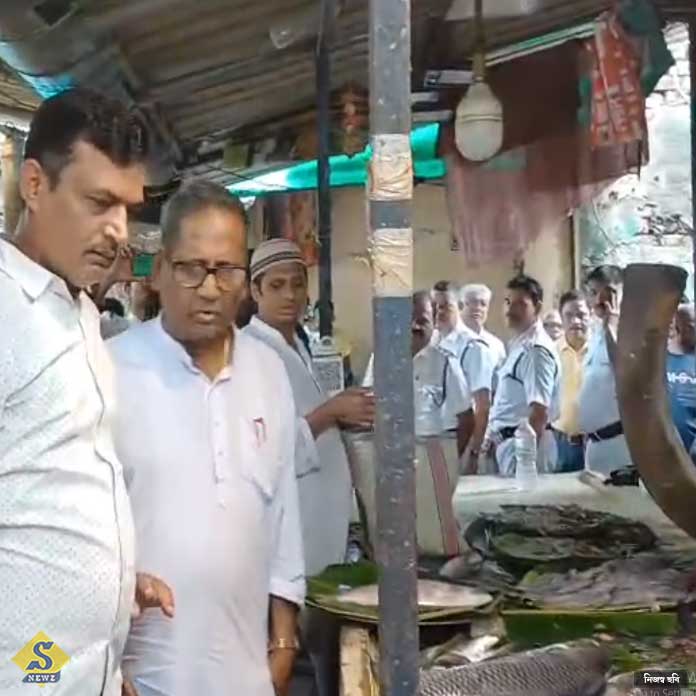 পুজোর আগে বাজারে টাস্ক ফোর্সের হানা 