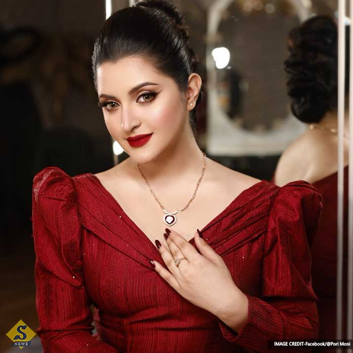 চটে লাল পরীমনি, চান পেটাতে