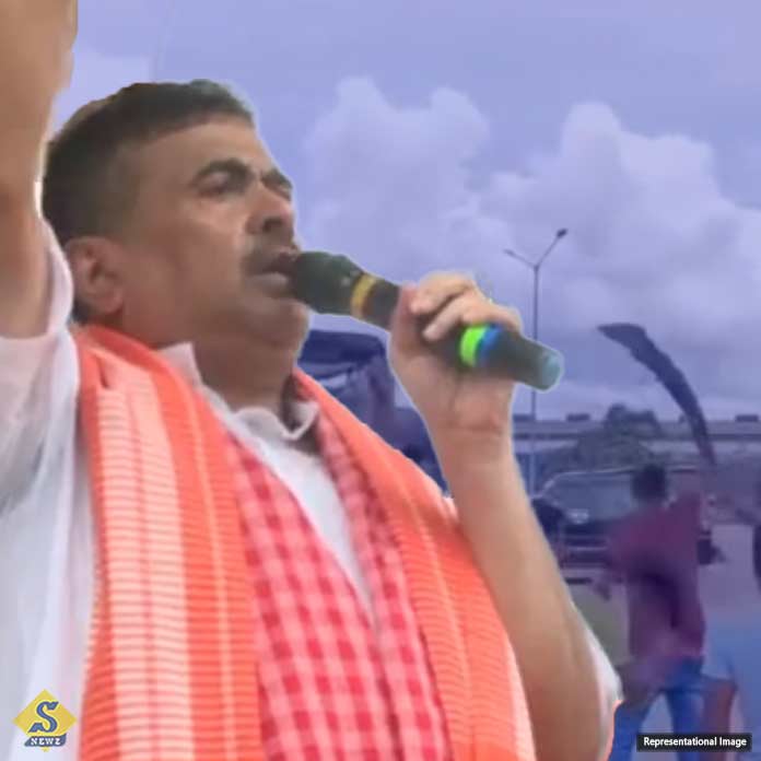 ডানকুনি-কাঁচরাপাড়ায় কালো পতাকা, গর্জে উঠলেন শুভেন্দু