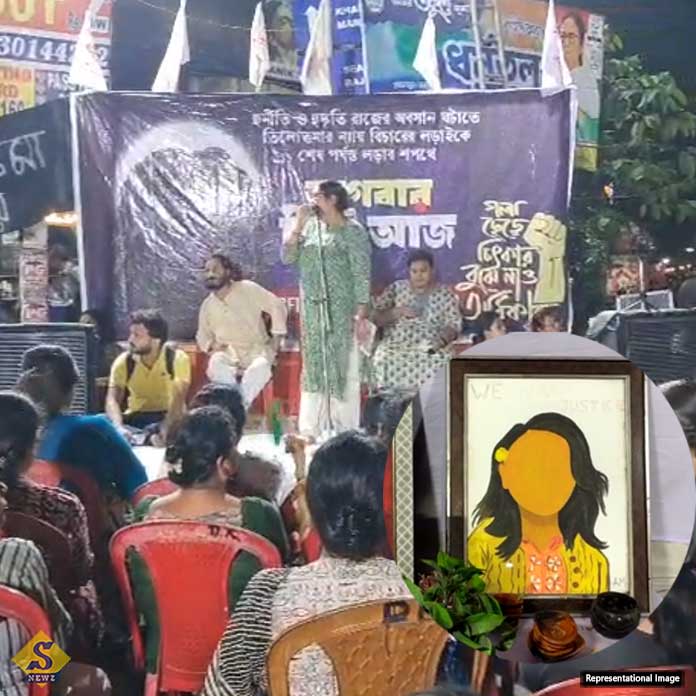 ফের রাত দখলে জাগল কলকাতা-জেলা