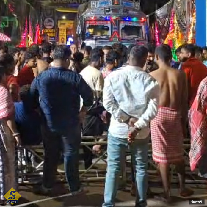 পুজো মণ্ডপে ভাঙচুর, অবরোধ-বিক্ষোভ, তপ্ত কাঁথি
