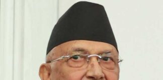সেনা ব্যারাকে ছিলেন কে পি শর্মা অলি