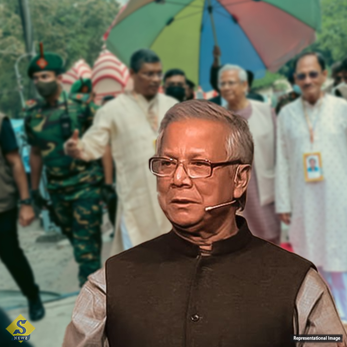 Muhammad-Yunus-at-Dhakeshwari-Temple-on-the-eve-of-Durga-Puja