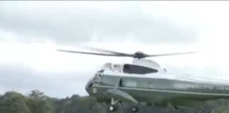 মাঝ আকাশে যান্ত্রিক ত্রুটি, জরুরি অবতরণ করল ট্রাম্পের হেলিকপ্টার