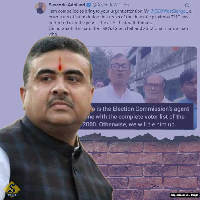 বিএলওদের বেঁধে রাখার হুমকি, কমিশনে নালিশ শুভেন্দুর