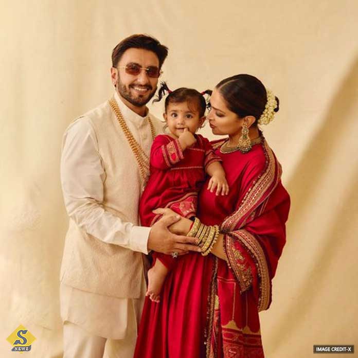 Deepika-Ranveer's-daughter-in-public