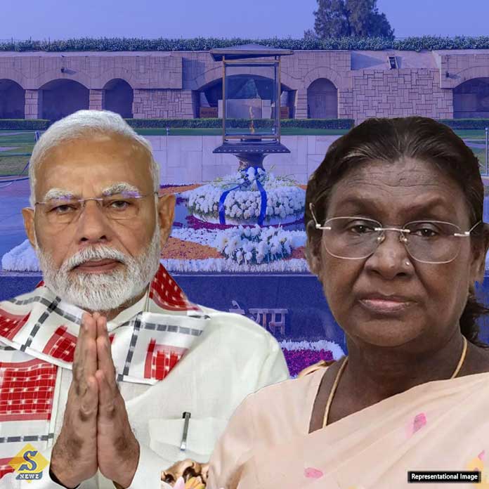 গান্ধীজিকে শ্রদ্ধা মোদী-রাষ্ট্রপতির, অন্যরাও 