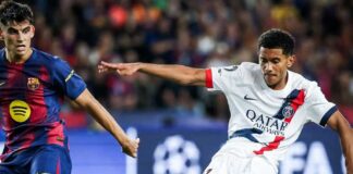 দেম্বেলে-দুয়েকে ছাড়াই পিএসজির বার্সা জয়