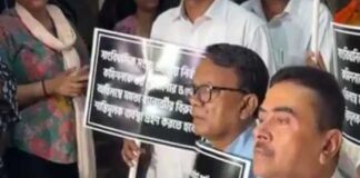 সিইওকে হুমকি মুখ্যমন্ত্রীর, ব্যবস্থা নিতে কমিশনকে আর্জি শুভেন্দুর