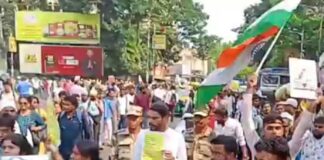 টেট উত্তীর্ণদের বিক্ষোতে অবরুদ্ধ ধর্মতলা, সামিল নওশাদ