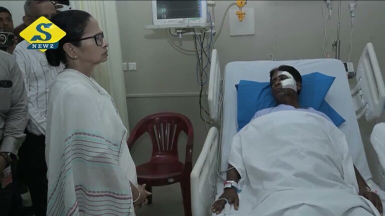 আক্রান্ত খগেনকে দেখতে গেলেন মুখ্যমন্ত্রী, শঙ্করে না