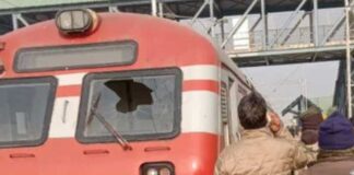 ট্রেনে ঈগলের ধাক্কা, উইন্ডশিল্ড ভেঙে জখম চালক