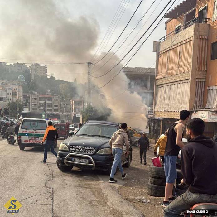 Israeli-attack-on-Lebanon-amid-ceasefire