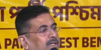 মমতাকে চতুর্থবার মুখ্যমন্ত্রী করতে প্রচার পুলিশকর্তাদের : শুভেন্দু