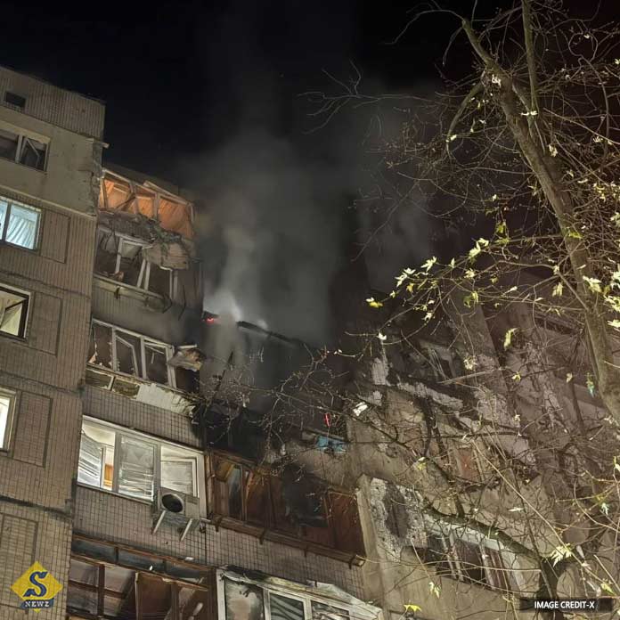 Russian-missile-drone-attack-on-Kiev