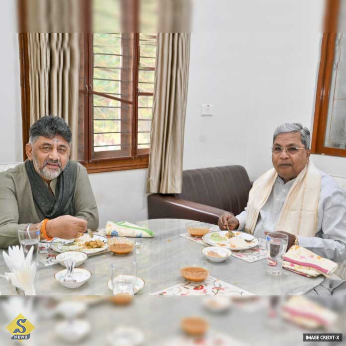 শিবকুমার- সিদ্দারামাইয়া ব্রেকফাস্ট!