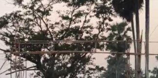 রক্তদান শিবিরের গেট তৈরি ঘিরে ভাঙড়ে গুলি