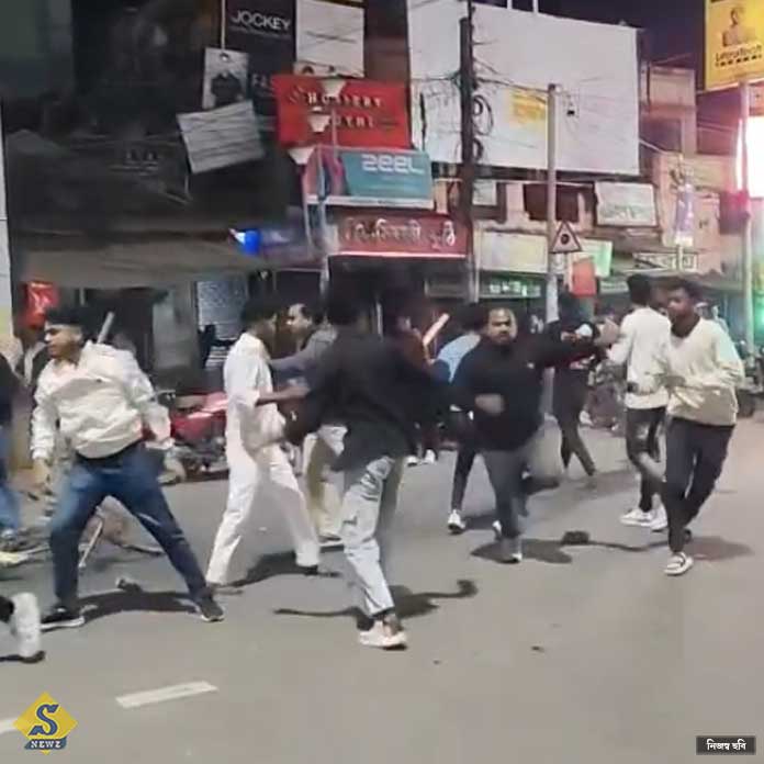 কার্তিক পুজোর বিসর্জনে ধুন্ধুমার কৃষ্ণনগর