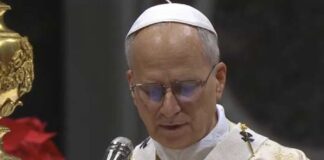 বড়দিনে গাজাকে নিয়ে উদ্বেগ পোপ লিওর