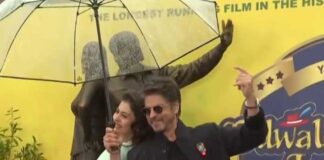 লন্ডনে বসল রাজ-সিমরন মূর্তি