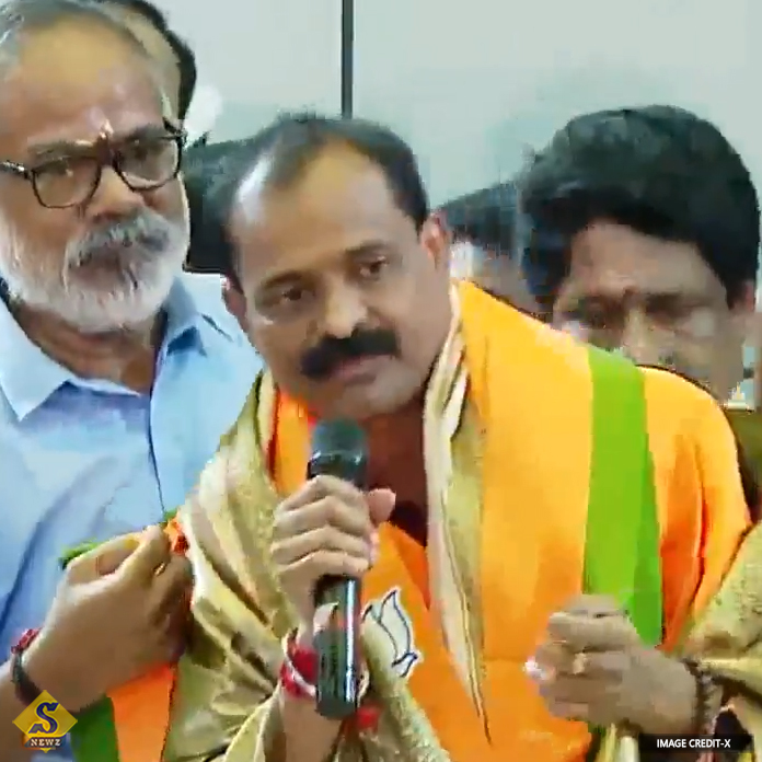 The-first-BJP-mayor-of-Thiruvananthapuram-Municipality.
