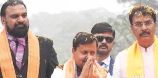 সভাপতি পদে নিযুক্ত হওয়ার পর প্রথম কর্মসূচি নীতিন নবীনের